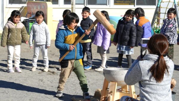 もちつき&豚汁大会