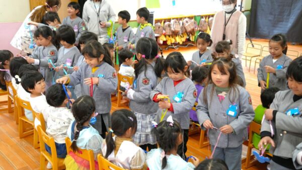 年長さんとのお別れ会